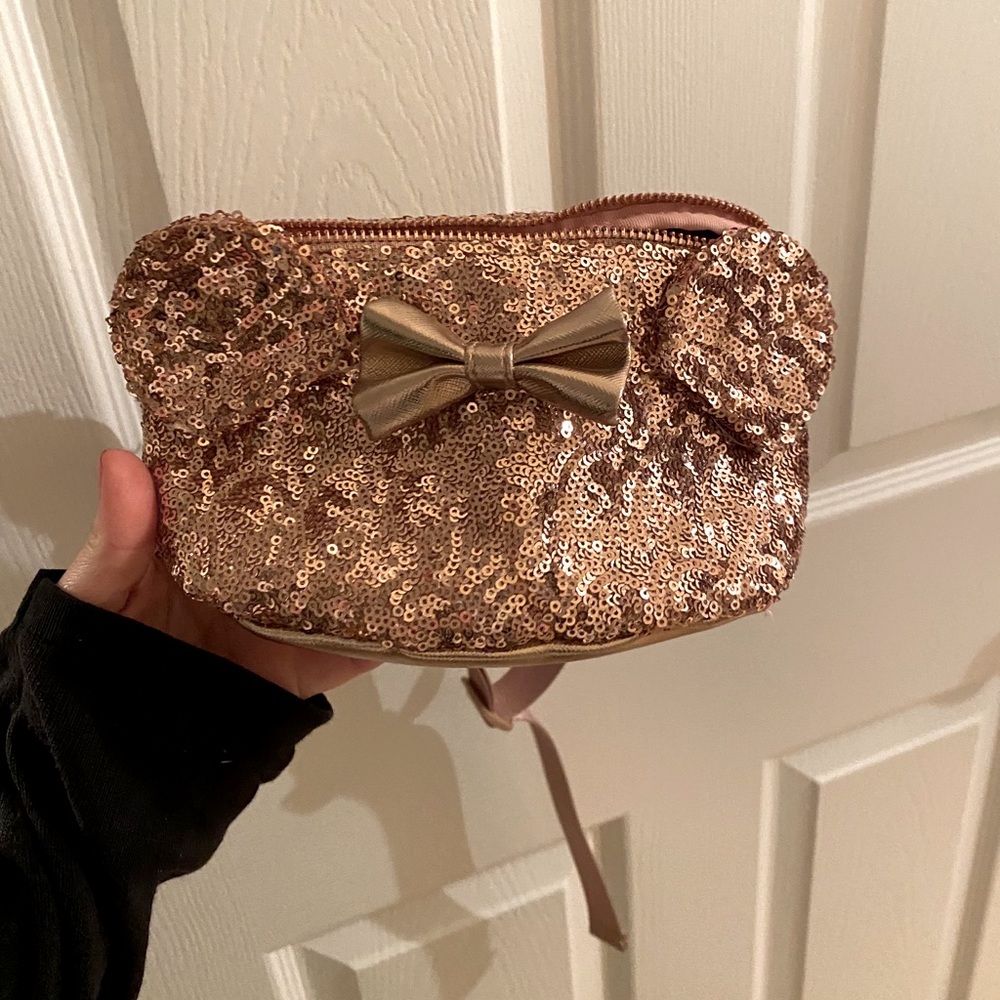 Rose gold Minnie Mouse Fanny pack